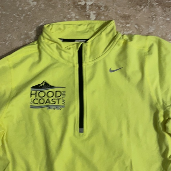 Nike running long sleeve half zip Hood to Coast Relay - Picture 2 of 4